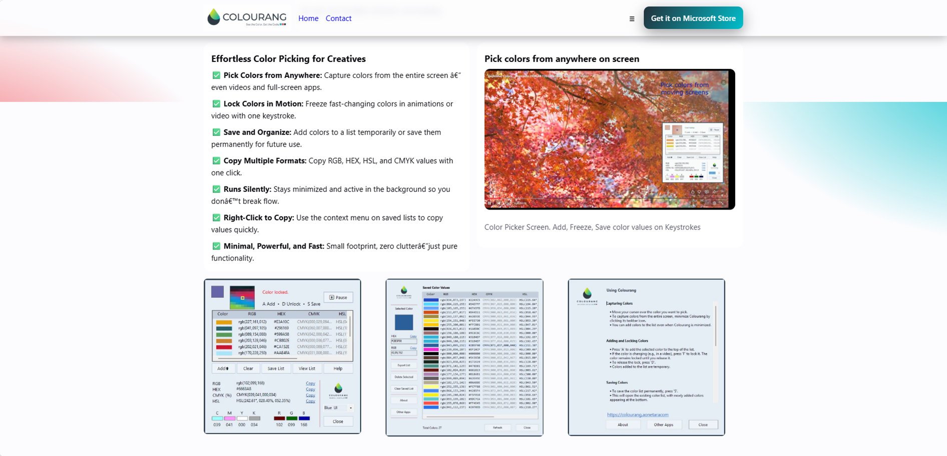 Colourang Screenshot